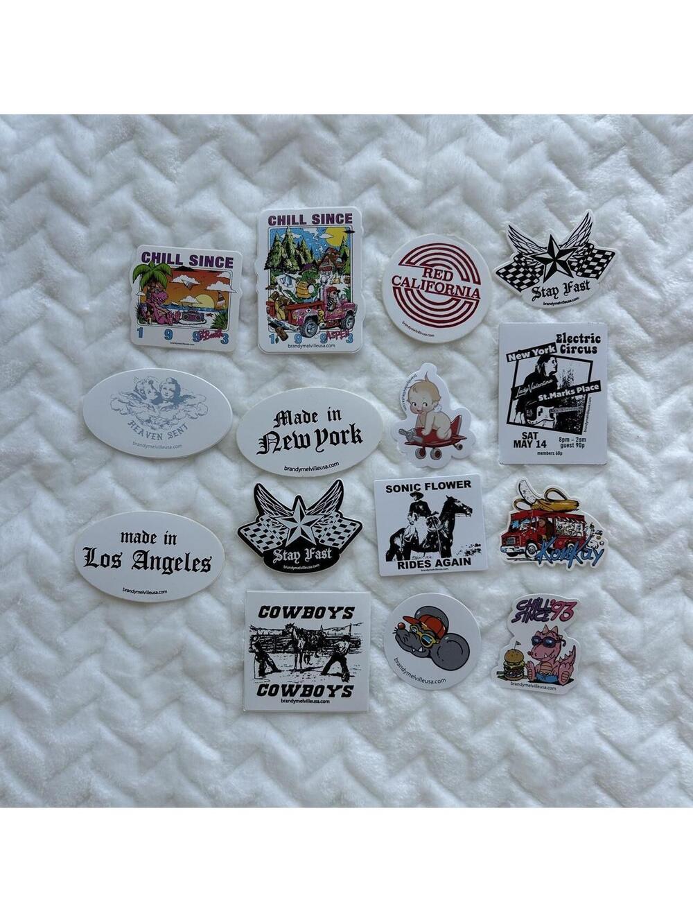15 stickers bundle